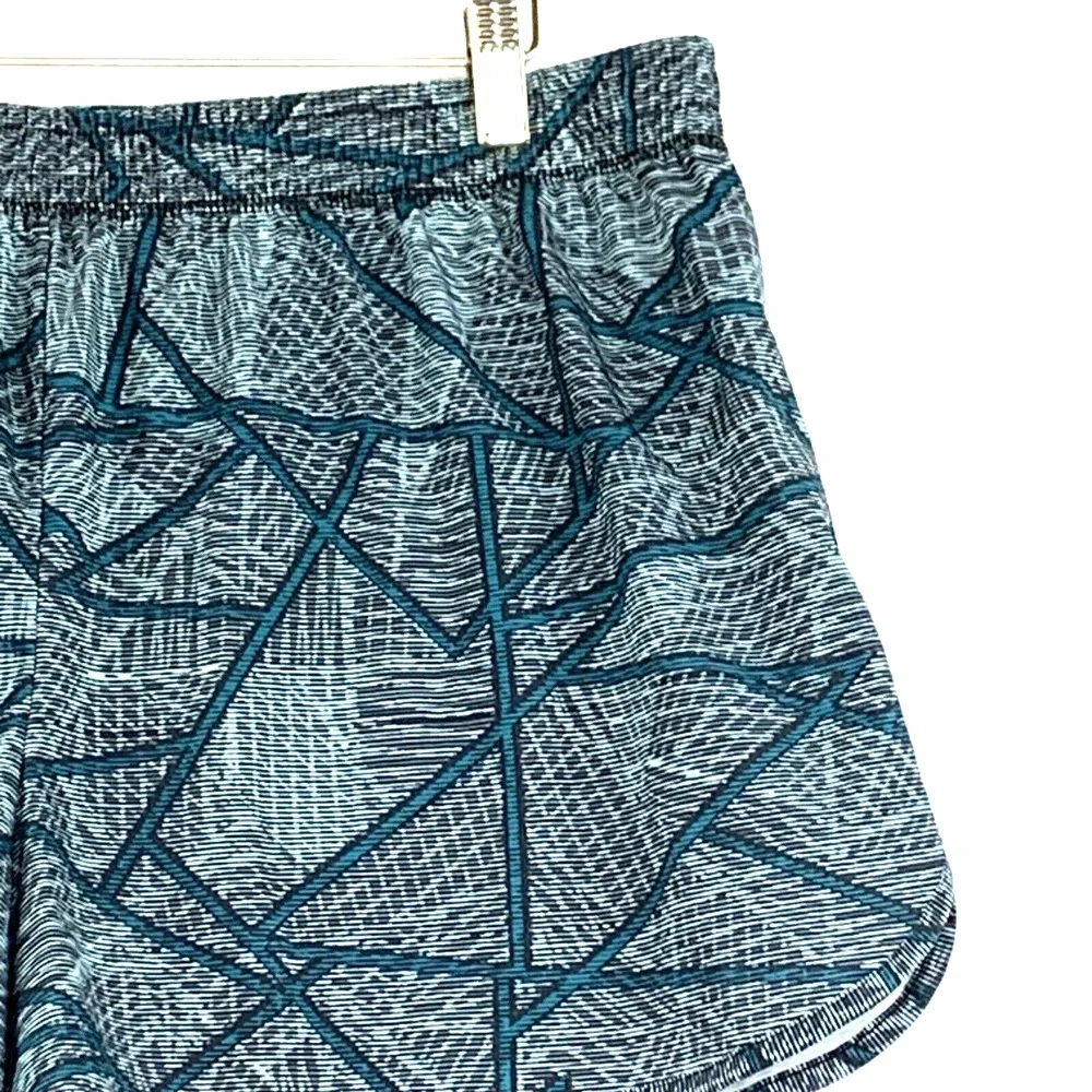 Champion Shorts Womens XLarge‎ Blue Green Elastic Waistband Brief Drawstring